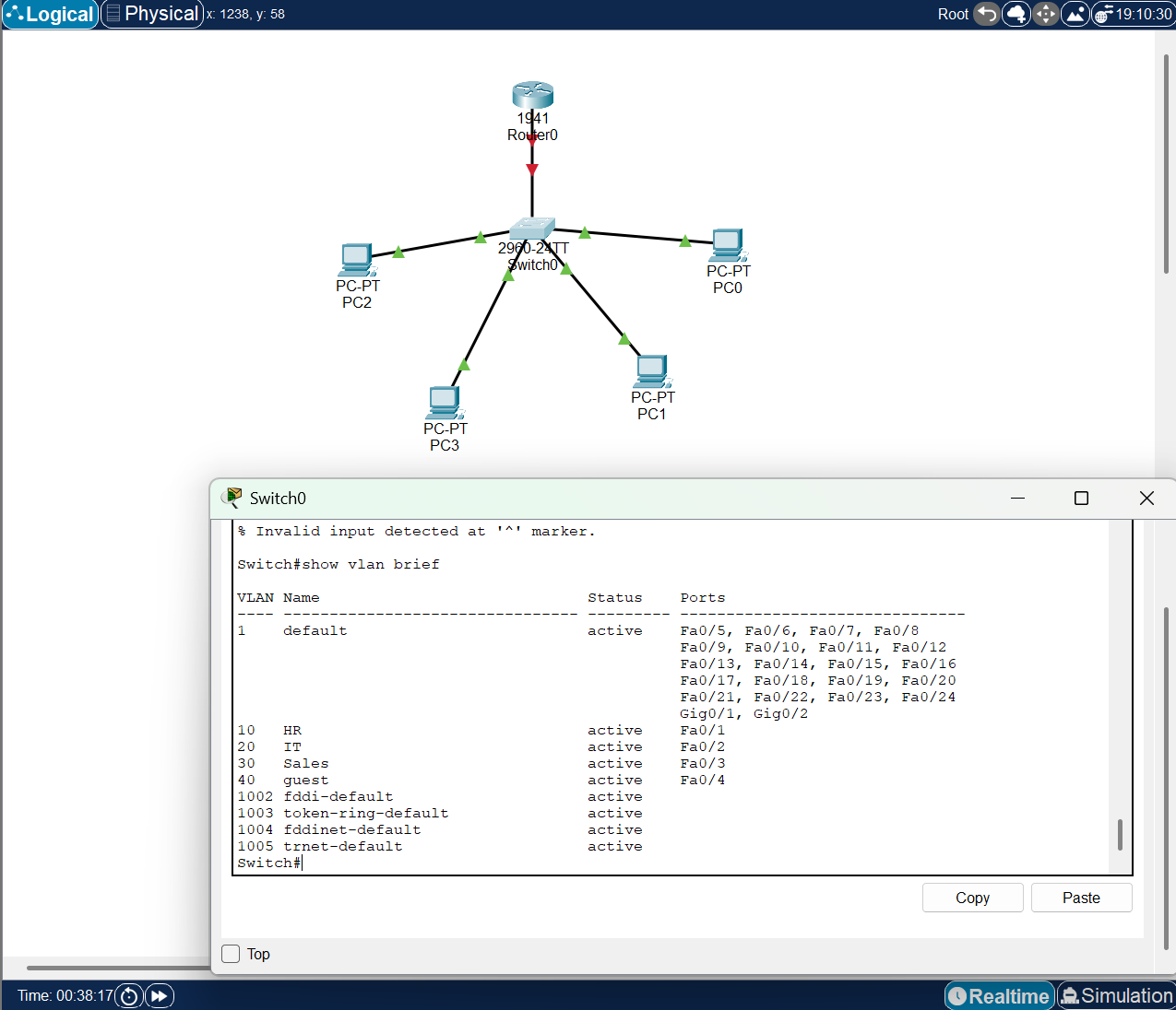 VLAN Config